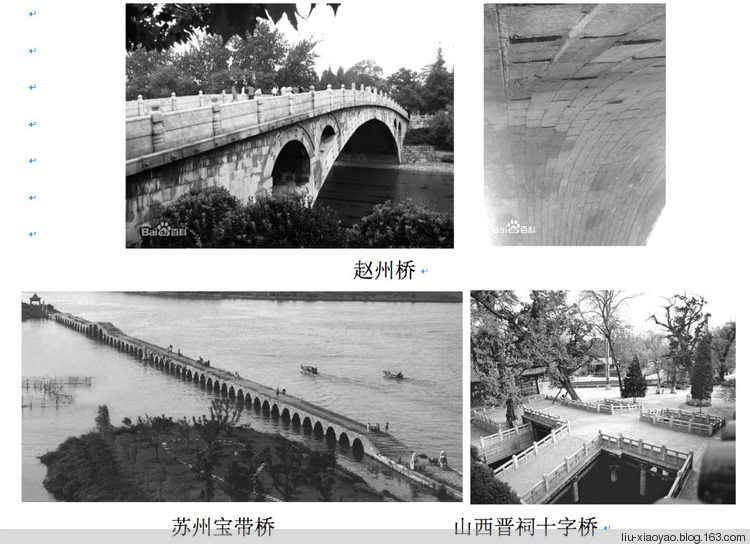 西方桥梁建筑风格演化图
