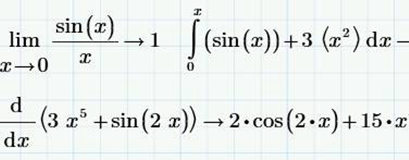 MathCAD笔记02：用符号运算求数学表达式
